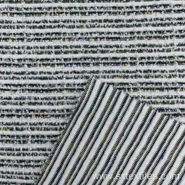 Fancy tweed jacquard knitted fabric